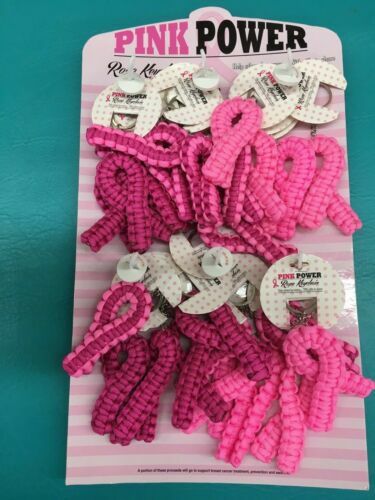Porte-clés Paracord Pink Camo - Fait Main - Sensibilisation (Awareness)