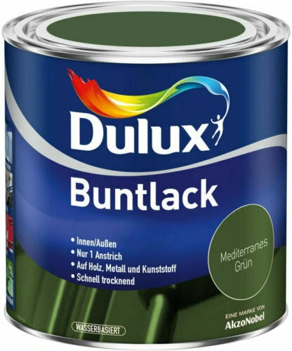 Dulux Buntlack 500ml Glänzend Acryllack Holz Metall Innen Außen Schnelltrocknend - Bild 4 von 4