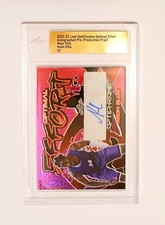 KEON ELLIS 1/1 Auto - 2022-23 Leaf Optichrome Optimal Effort PINK MOJO - PROOF