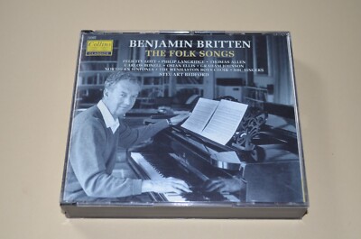 Britten - The Folk Songs / Collin Classics 1995 / UK / 3CD Box / Rar