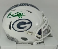 Packers Safety EVAN WILLIAMS Signed 2024 SALUTE Speed Mini Helmet AUTO - JSA