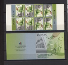 s52437 AZERBAIJAN EUROPE CEPT MNH** 2016 booklet Ecology