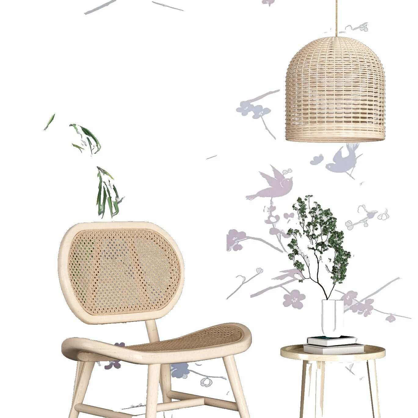 País francés de dormitorio Wallpaper fondos de pantalla