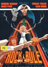 ROCK & RULE Cheap Trick Iggy Pop Sealed 2025 ANIMATED MOVIE 2 DVD SET