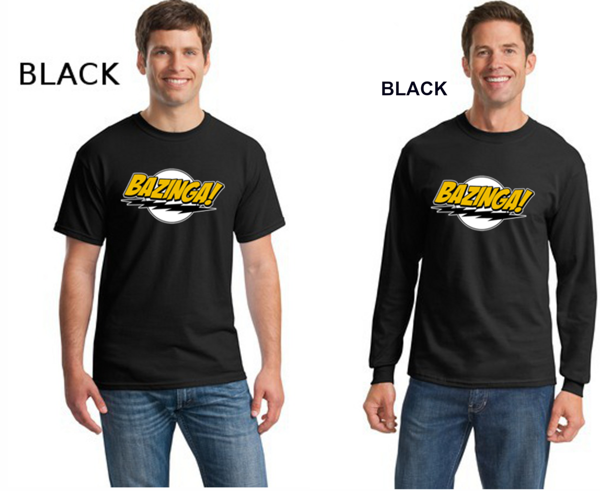 T-Shirt Uomo BAZINGA SHELDON - The Different