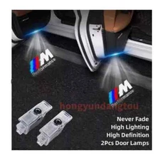 2x Car Door Light M Logo Projector Shadow  fits for BMW E46 E90 E60 F10 F30 E91