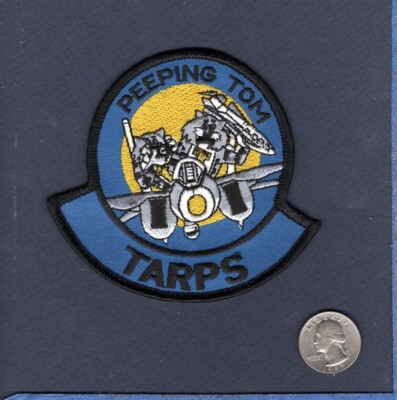 TARPS Peeping Tom US NAVY F-14 TOMCAT Reconnaissance Pod VF Squadron Patch