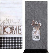 Farmhouse Home Sweet Home Set of 2 Kitchen Towels