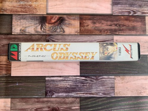 SEGA Mega Drive Genesis Arcus Odyssey Japan Game w/Box Instructions - Picture 14 of 17