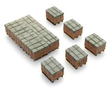 HO Parts Artitec Bricks on Pallets DP580.487.801.91