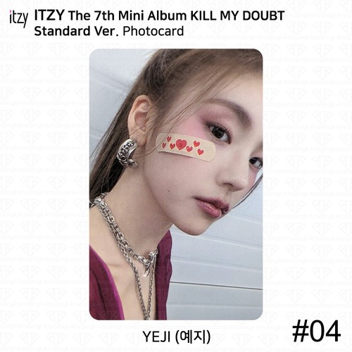 ITZY KILL MY DOUBT Official Standard Ver Photocard Postcard Boxing Ticket KPOP - 第 24/77 張圖片
