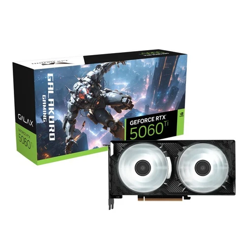 GALAKURO GeForce RTX 5060 Ti 8GB GDDR7 DLSS 4 High-Performance Gaming GPU [NEW] 