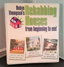 Rehabbing Houses from Beginnning to End - 4 VHS Set by Robyn Thompson