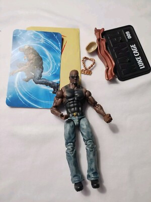 Hasbro Luke Cage Defenders Marvel Universe 3.75  Action Figure # 009 Complete