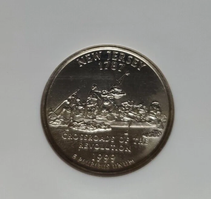1999 P New Jersey State Quarter Mint State 68 Graded by NGC MS68 - Image 3 of 4