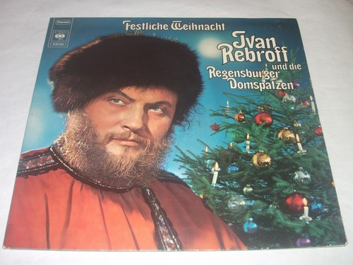 12"LP*SCHALLPLATTE*Ivan Rebroff + Regensburger Domspatzen*Festliche Weihnacht*