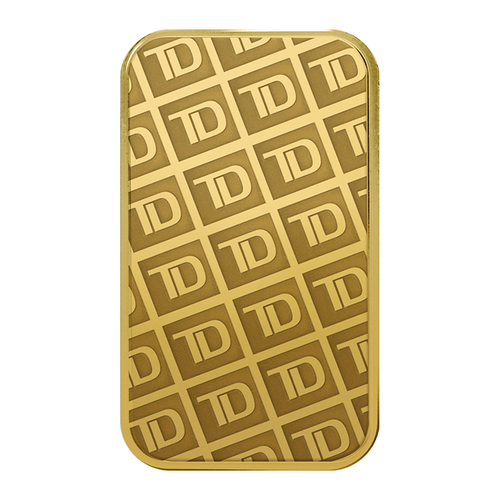 CANADA TD MINT 2.5 GRAM .9999 Pure 24k GOLD Bullion Bar in tamper proof package - Picture 2 of 4