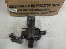 MB 550 RC Closed Jaw 2 Coil Traps Trapping Minnesota Brand Coyote Bobcat