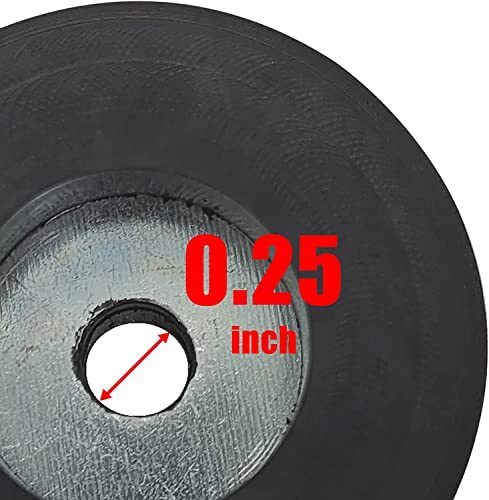 4-Pack Anti-Vibration Rubber Foot Pads - For Compressors, Generators & Pressure Washers