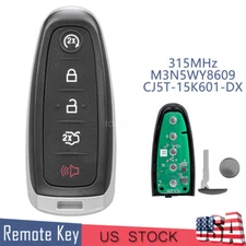 Smart Remote Key Fob For Ford Escape Titanium 2013 2014 2015 2016 CJ5T-15K601-DX