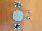 CUTE NEW 925 STERLING SILVER TINY 12MM TURTLE SWIMMING POST EARRINGS 2 GRAMS — photo 5