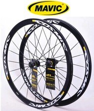 COPPIA CERCHI ALLUMINIO MAVIC COSMIC V FRENO RUOTE 700c BICI CORSA 8-9-10-11-12V