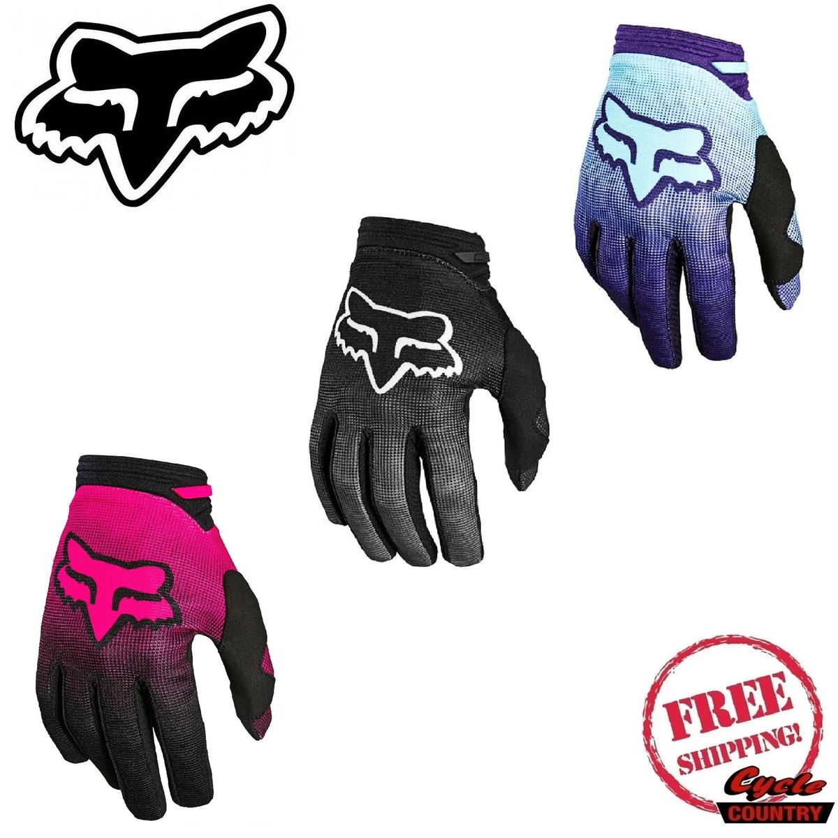 Womens sales motocross gloves