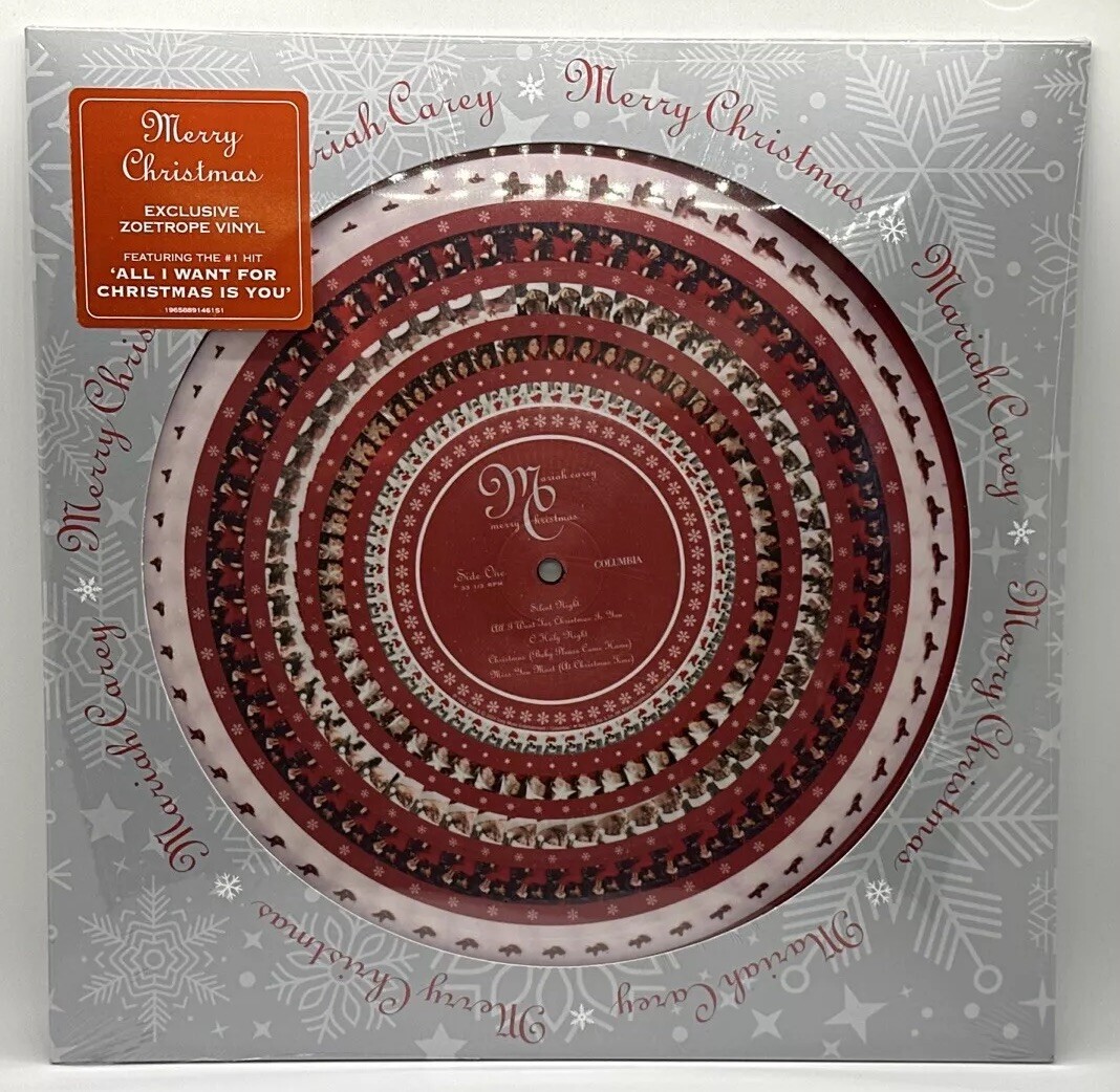 Mariah Carey🎄Merry Christmas (30th Anniversary) Zoetrope Picture