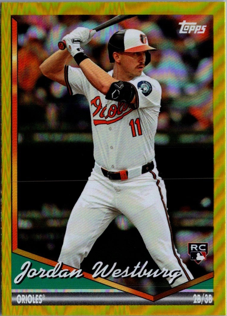 2024 Topps Archives - 1994 Topps Jordan Westburg #235 Yellow