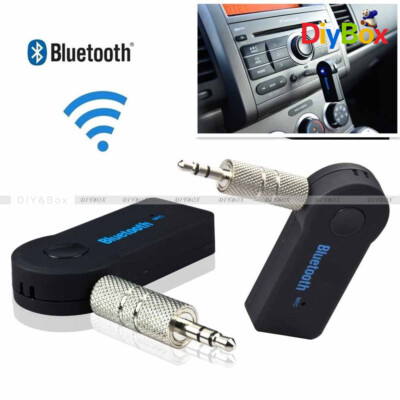 Bluetooth V3.0 Wireless Stereo Audio Music Receiver 3.5mm Handsfree Car AUX