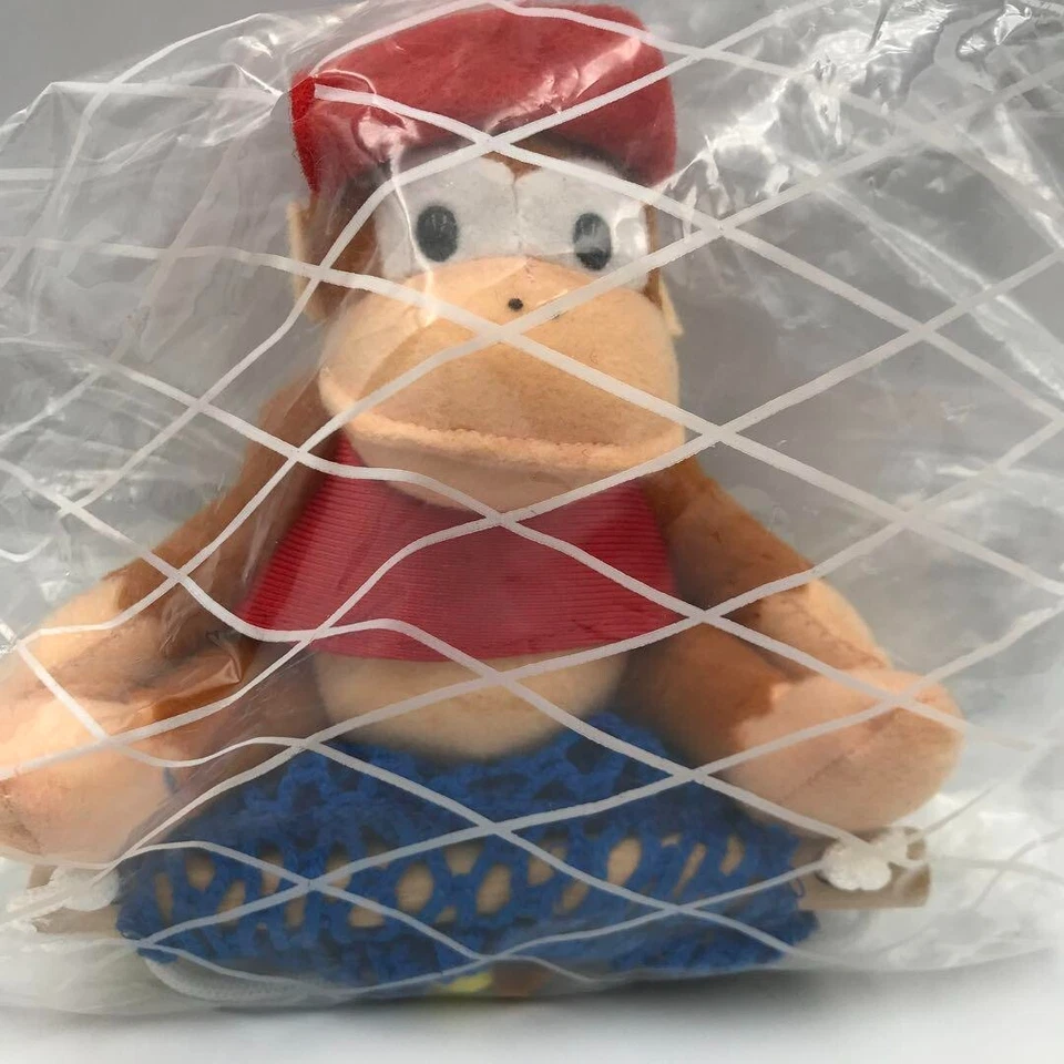 TAKARA Super Donkey Kong Diddy Kong Muñeco de Peluche Hamaca De Colección Nintendo Envío Gratis Nuevo Foto 2 de 3