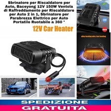 Sbrinatore x Parabrezza, Riscaldatore x Auto,12V 150W Ventola di Raffreddamento 