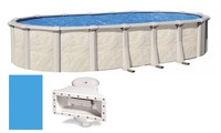 15'x30'x52 Ft Oval Fallston Above Ground Swimming Pool With Liner & Skimmer Kit on sale 15'x30'x52 Ft Oval Fallston Above Ground Swimming Pool With Liner & Skimmer Kit on sale