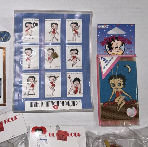 Betty Boop As “Allure” By Syd Hap Porcelain Doll Danbury Mint Plus 13 PIECE LOT - Picture 9 of 14