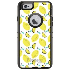 OtterBox Defender for iPhone / Samsung Galaxy - - Lemon Pattern - Lemonade