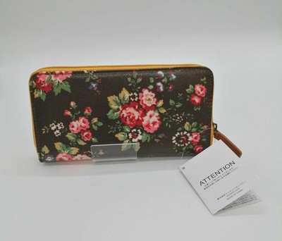 Cath Kidston long wallet floral pattern Used