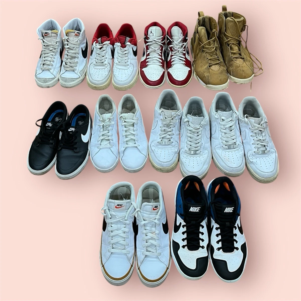 Lots of 5 pairs of assorted brands shoes. 11-12M. Thousands of pairs of brand, new shoes with mismatch sizes  main image 3