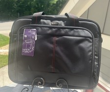 Targus Black 15.6" Laptop Case With Multiple Compartments Lightweight Design NWT