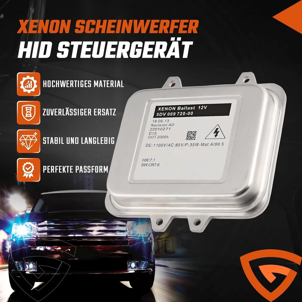 Ricambio centralina faro xeno adatta per Skoda Octavia II Combi 1Z5 - Immagine 2 di 4