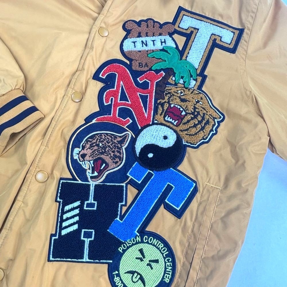 10 Deep Tenth Division Patchwork Varsity Jacket M… - image 5