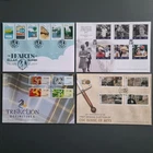 ISLE OF MAN 2017 Complete Year Collection of FDC,s.16 in total.All superb