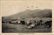 Ak Lohberg im Bayerischen Wald, Landschaft mit Bergen, Ort... - 4998735