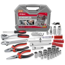 Hi-Spec 67Pc Metric Auto Mechanic Tool Set, Motorcycle & Car Tool Kit, Auto R...