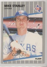 1989 Fleer Mike Stanley #533 0w8