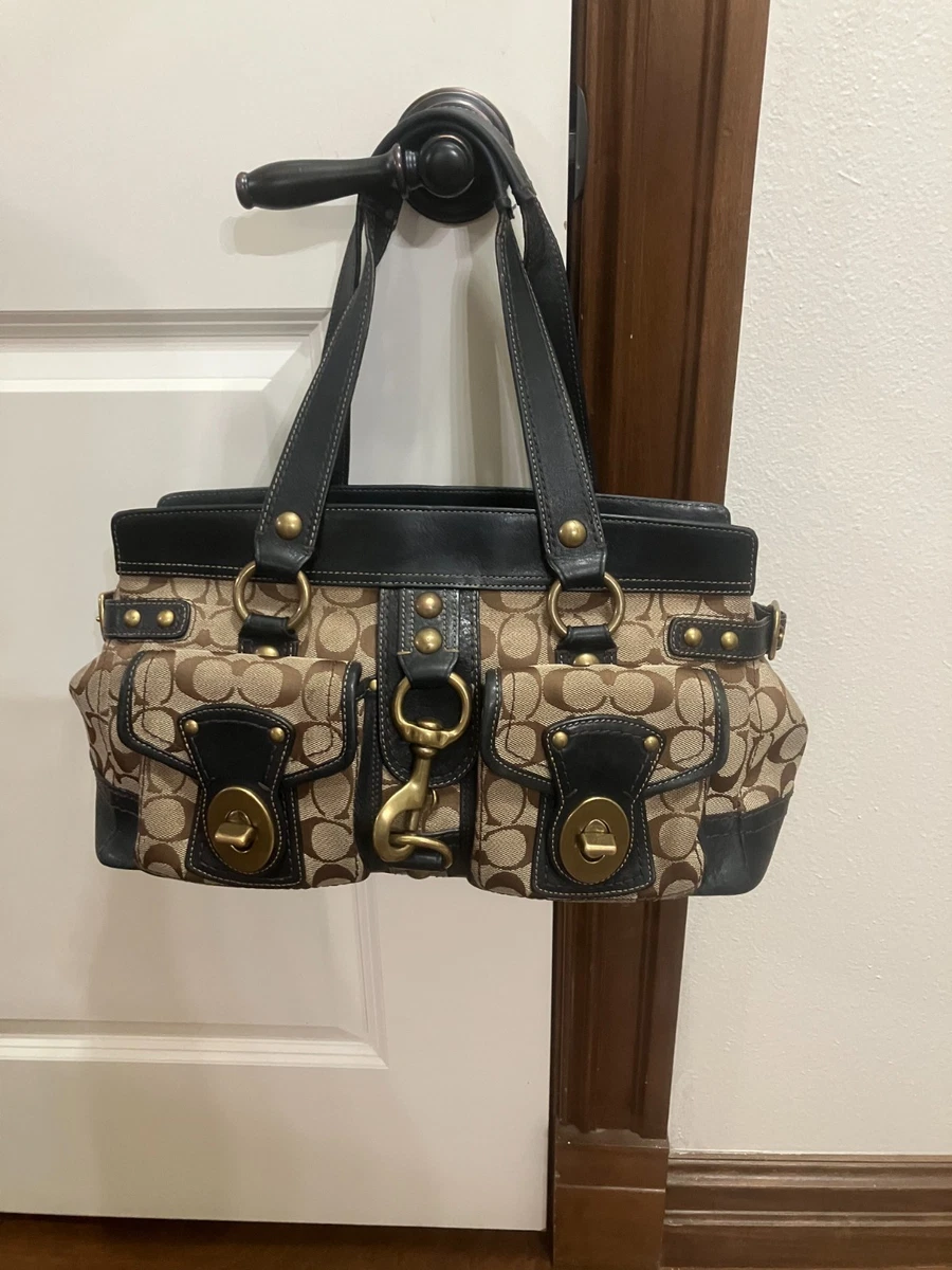 Coach Legacy Zip Satchel/Top Handle Bag Handbags & Bags for Women