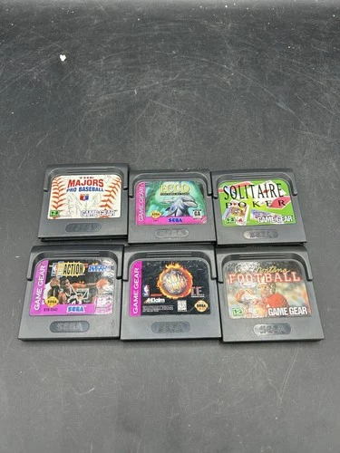 Sega Game Gear Game Lot Of 6 Games