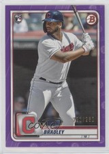 2020 Bowman Purple 221/250 Bobby Bradley #20 17f8