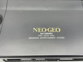 Neo Geo AES Console SNK Joystick Controller & Power adapter Tested from Japan 