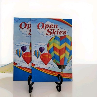Abeka Open Skies (2h) - 2nd Grade Reader Abeka Reading Program 2 Copies - New