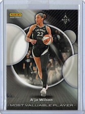 2025 Panini Instant WNBA Award Winners #AW-MVP A'Ja Wilson Basketball Card Aces